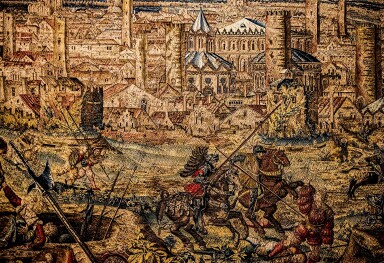 THE FLEMISH TAPESTRIES OF THE BATTLE OF PAVIA IN NAPLES